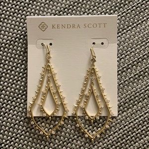 Kendra Scott Alice Gold Drop Earrings